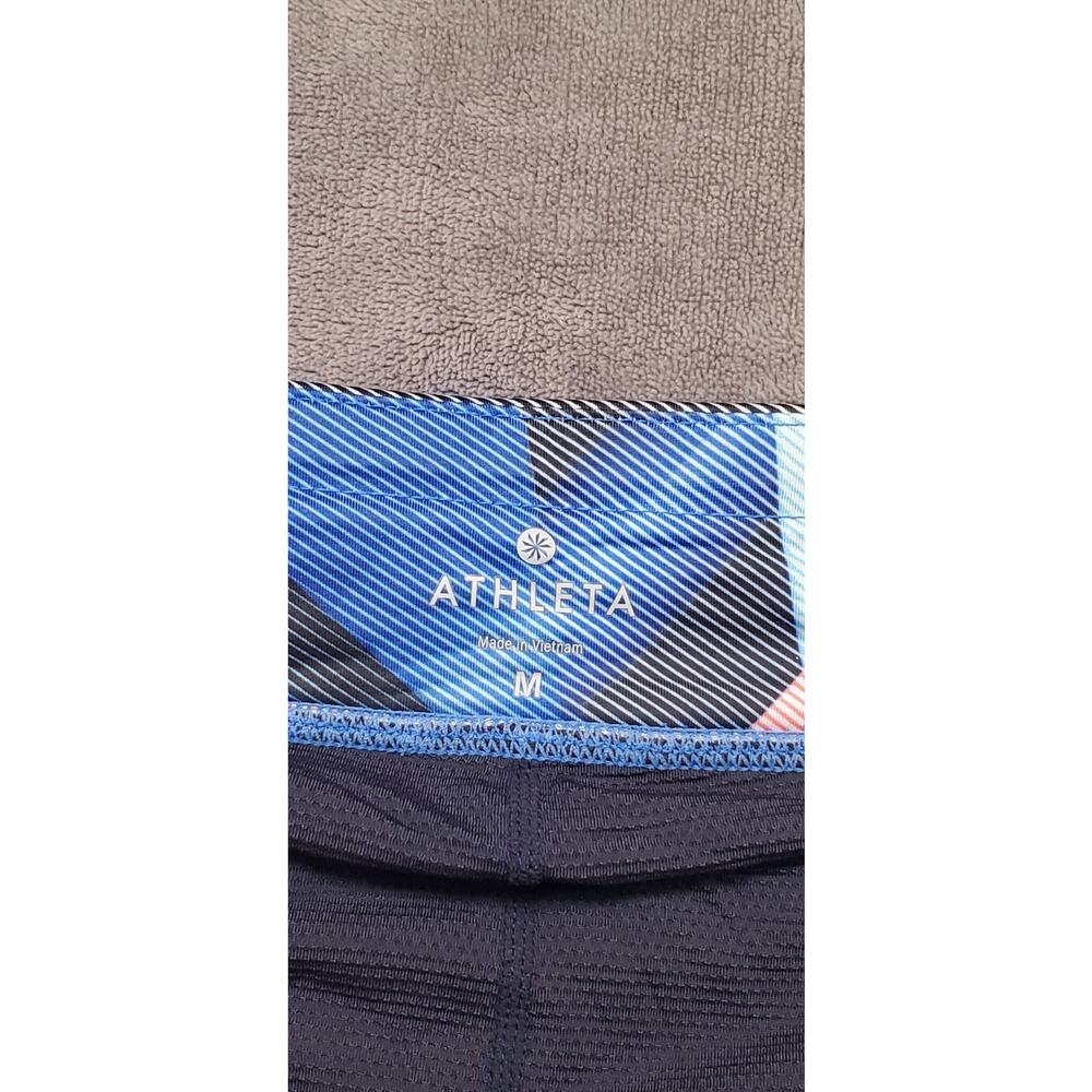 Athleta Electric Geo Sport Sz M Speed Skort Pleated Tennis Golf Skirt Womens - Picture 5 of 9